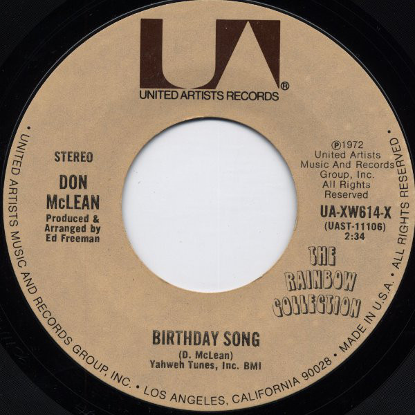Accords et paroles Wonderful Baby Don McLean