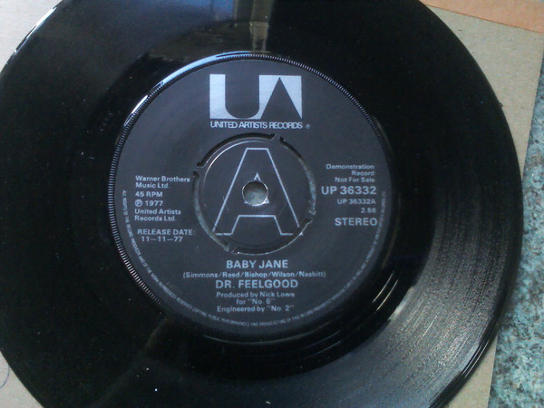 Accords et paroles Baby Jane Dr. Feelgood