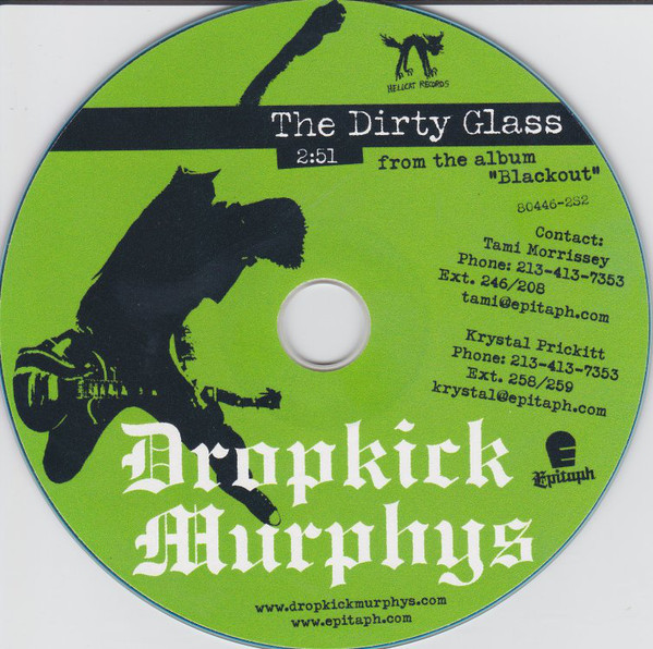 Accords et paroles The Dirty Glass Dropkick Murphys