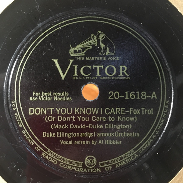Accords et paroles I'm Beginning To See The Light Duke Ellington