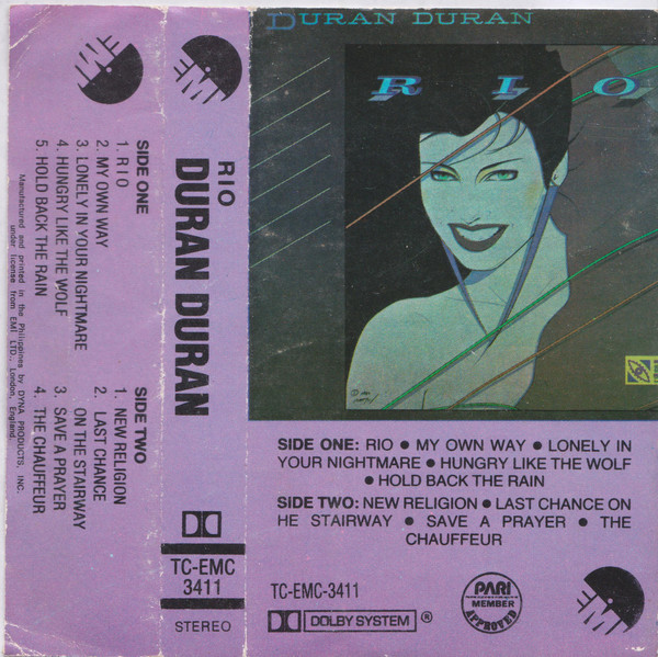 Accords et paroles Rio Duran Duran