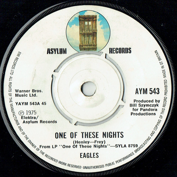 Accords et paroles One of These Nights Eagles