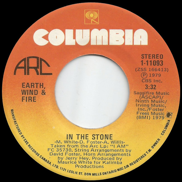 Accords et paroles In The Stone Earth Wind and Fire