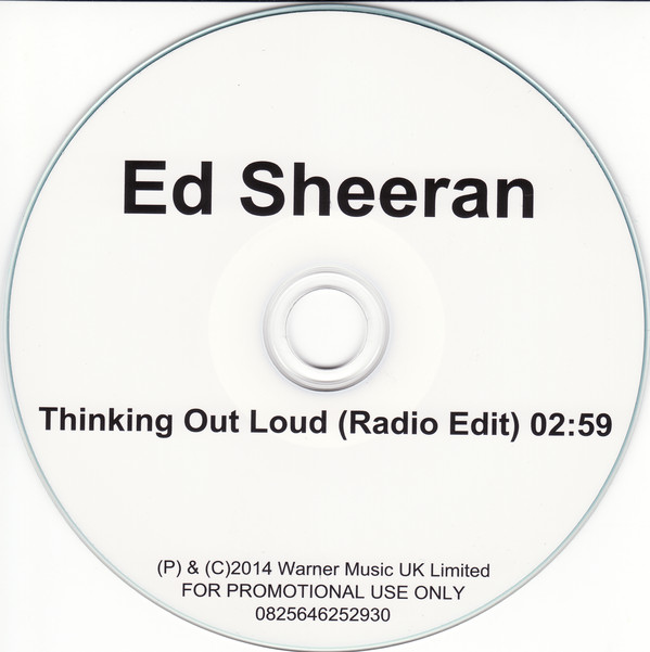 Accords et paroles Thinking out Loud Ed Sheeran