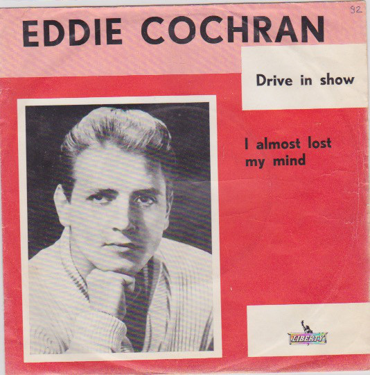 Accords et paroles I Almost Lost My Mind Eddie Cochran