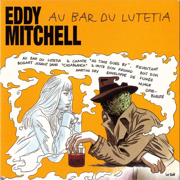Accords et paroles Au Bar Du Lutetia Eddy Mitchell