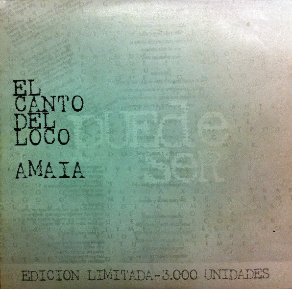 Accords et paroles Puede ser El Canto Del Loco