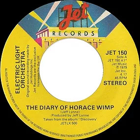 Accords et paroles The Diary Of Horace Wimp Electric Light Orchestra