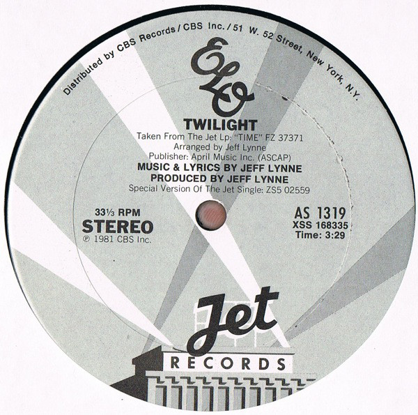 Accords et paroles Twilight Electric Light Orchestra