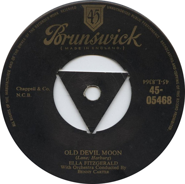 Accords et paroles Old Devil Moon Ella Fitzgerald