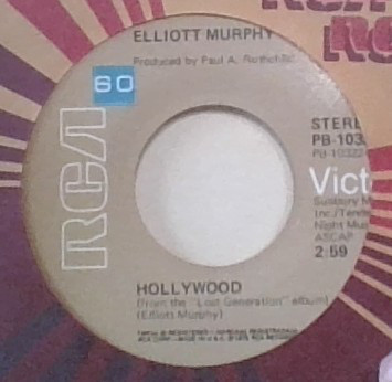 Accords et paroles Hollywood Elliott Murphy