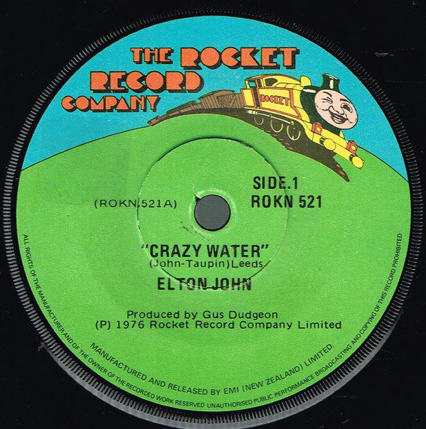 Accords et paroles Crazy Water Elton John