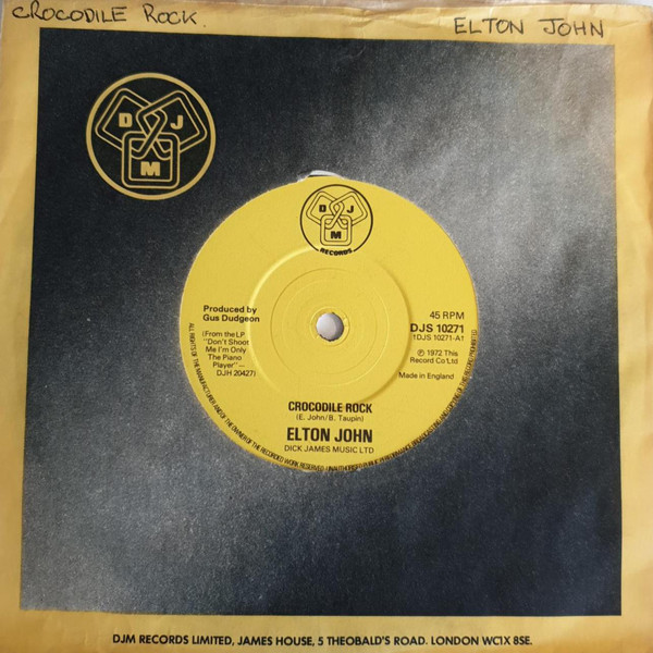 Accords et paroles Crocodile Rock Elton John