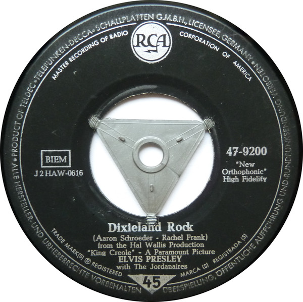 Accords et paroles Dixieland Rock Elvis Presley