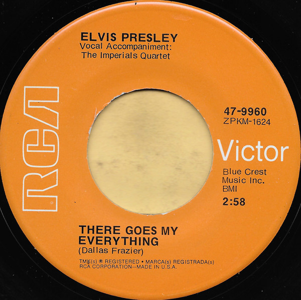 Accords et paroles I Don't Want To Elvis Presley
