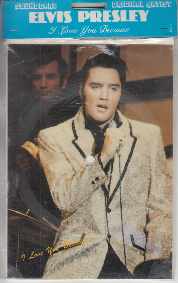 Accords et paroles I love you because Elvis Presley