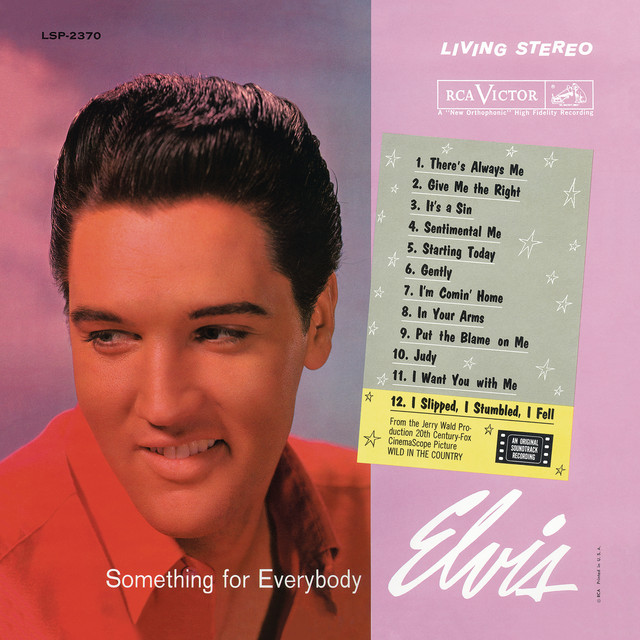 Accords et paroles I Slipped I Stumbled I Fell Elvis Presley