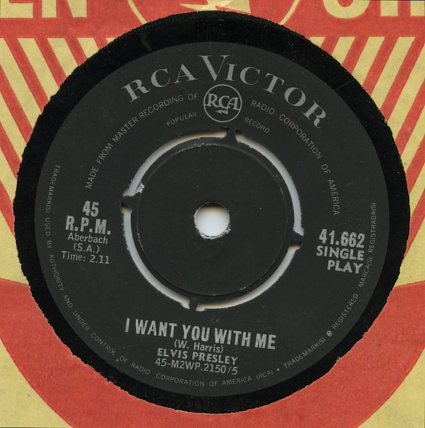 Accords et paroles I'm Coming Home Elvis Presley