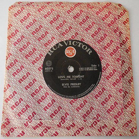 Accords et paroles Love Me Tonight Elvis Presley