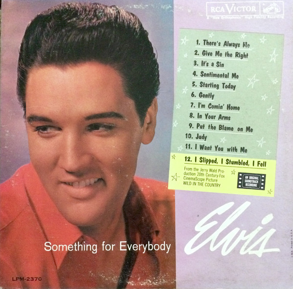 Accords et paroles Something Elvis Presley