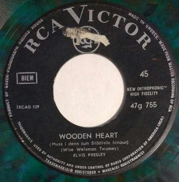 Accords et paroles Tonight Is So Right For Love Elvis Presley