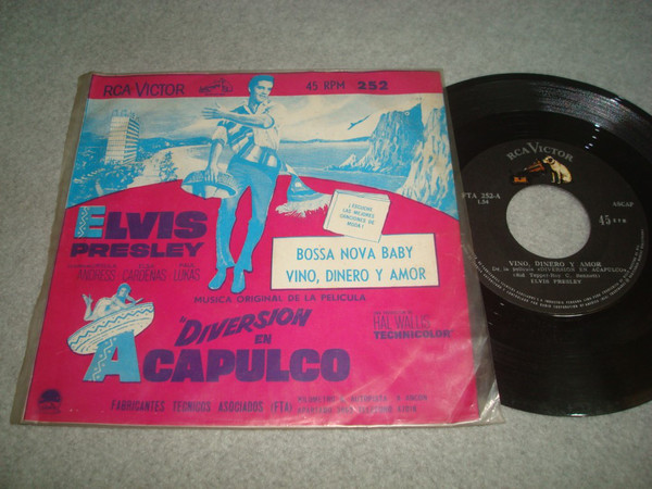Accords et paroles Vino Dinero Y Amor Elvis Presley