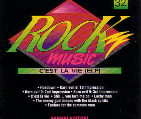 Accords et paroles C'est la vie Emerson, Lake and Palmer