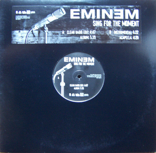 Accords et paroles Sing For The Moment Eminem
