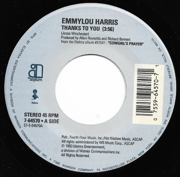 Accords et paroles Lovin You Again Emmylou Harris