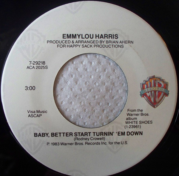 Accords et paroles Pledging My Love Emmylou Harris