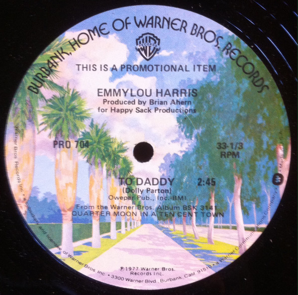 Accords et paroles To Daddy Emmylou Harris