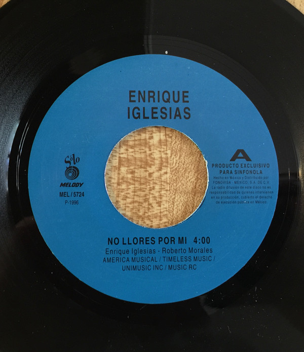 Accords et paroles Si Juras Regresar Enrique Iglesias