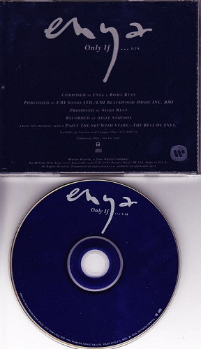 Accords et paroles Only If Enya