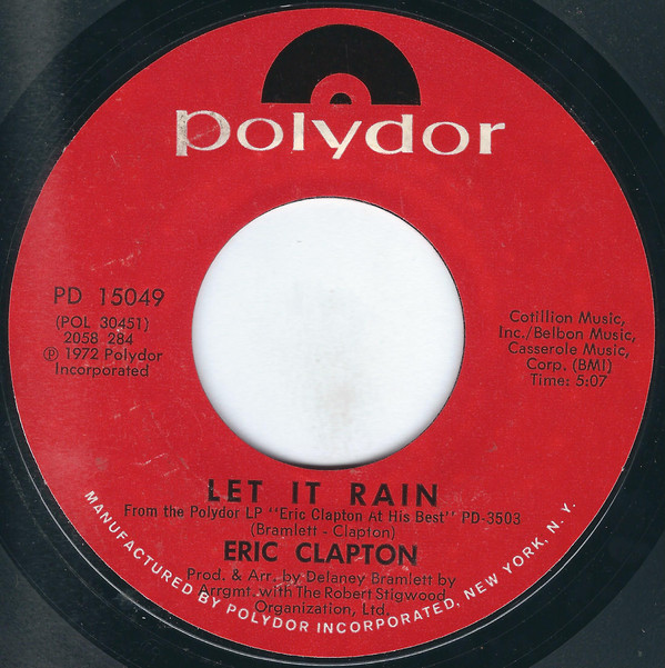Accords et paroles Easy Now Eric Clapton
