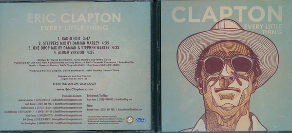 Accords et paroles Every Little Thing Eric Clapton