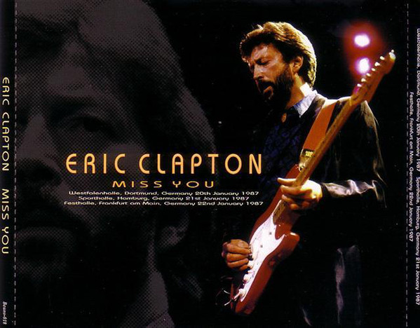 Accords et paroles Miss You Eric Clapton