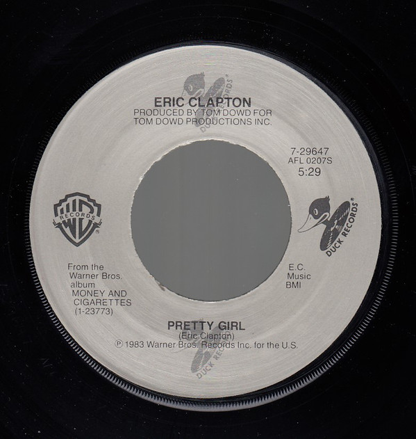 Accords et paroles Pretty Girl Eric Clapton