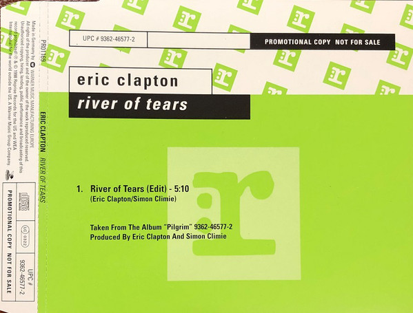 Accords et paroles River Of Tears Eric Clapton