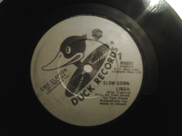 Accords et paroles Slow Down Linda Eric Clapton