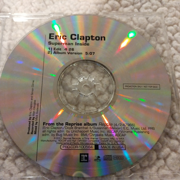 Accords et paroles Superman Inside Eric Clapton