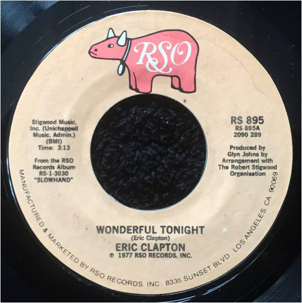 Accords et paroles Wonderful Tonight Eric Clapton