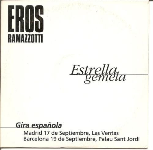 Accords et paroles Estrella Gemela Eros Ramazzotti