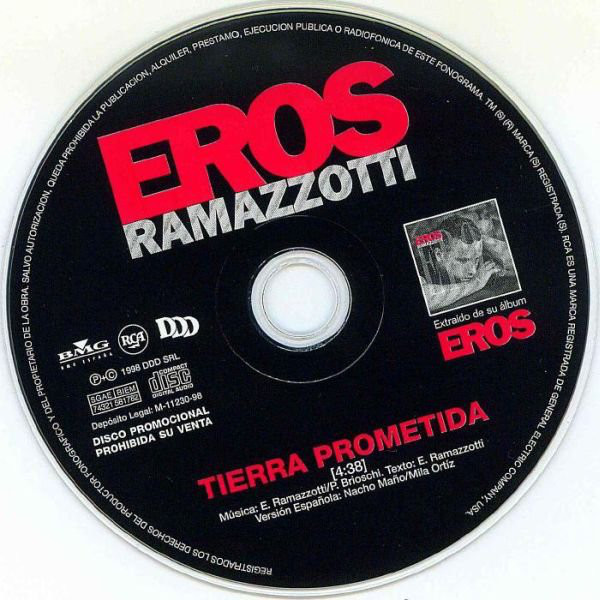 Accords et paroles Tierra Prometida Eros Ramazzotti