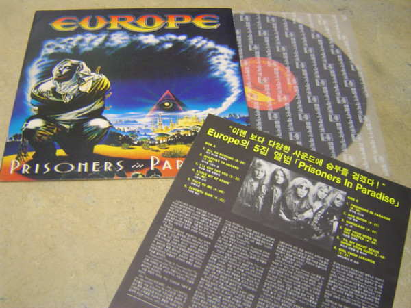 Accords et paroles Prisoners In Paradise Europe