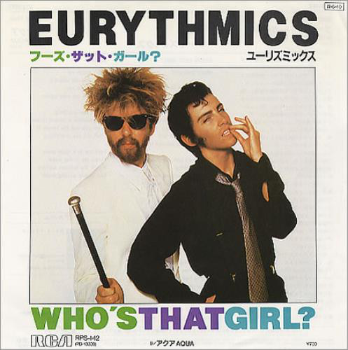 Accords et paroles Whos That Girl Eurythmics