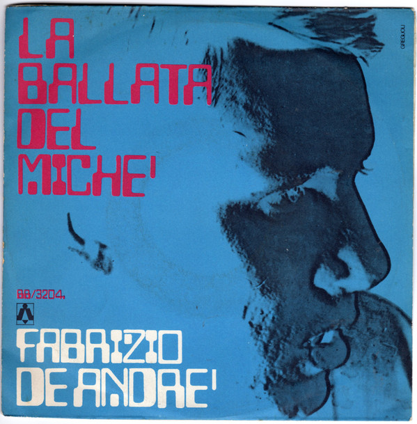 Accords et paroles La ballata di Miche' Fabrizio De André