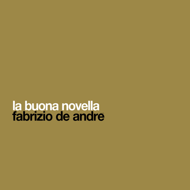 Accords et paroles Il testamento Fabrizio De André