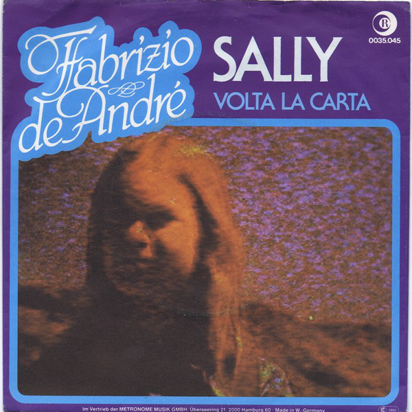 Accords et paroles Sally Fabrizio De André