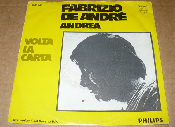 Accords et paroles Volta la carta Fabrizio De André
