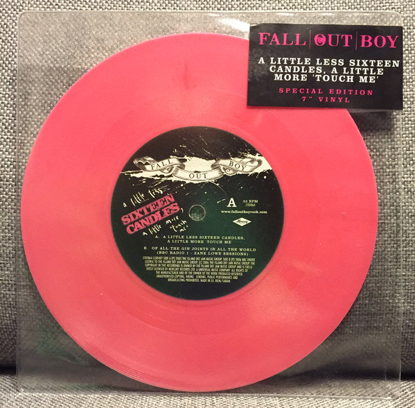 Accords et paroles A Little Less Sixteen Candles A Little More Touch Me Fall Out Boy